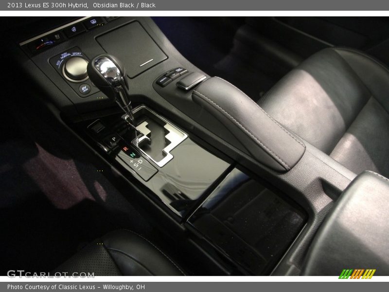 Obsidian Black / Black 2013 Lexus ES 300h Hybrid