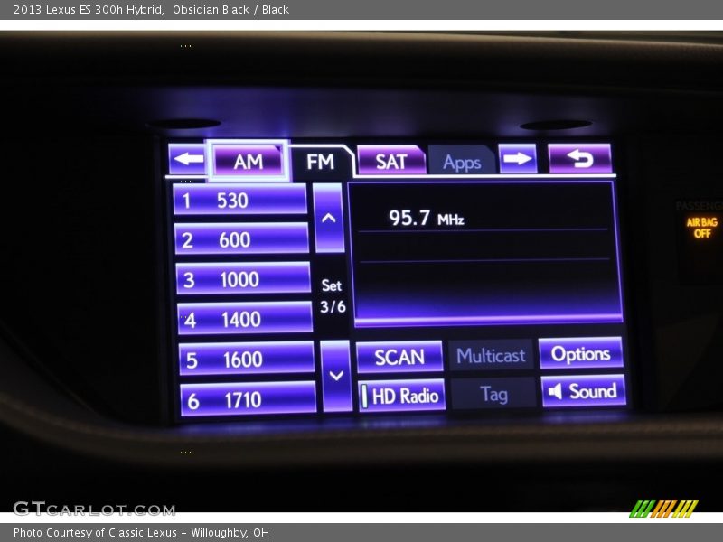 Obsidian Black / Black 2013 Lexus ES 300h Hybrid