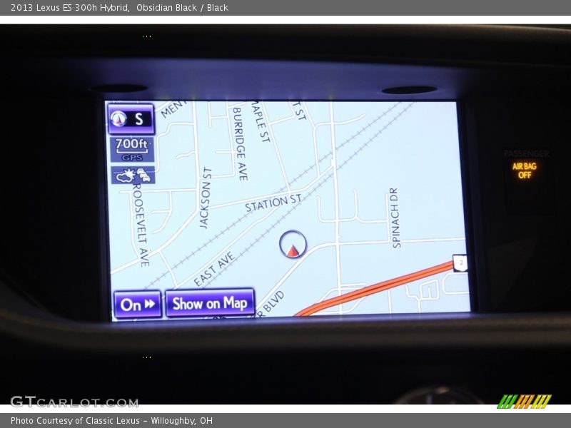 Obsidian Black / Black 2013 Lexus ES 300h Hybrid