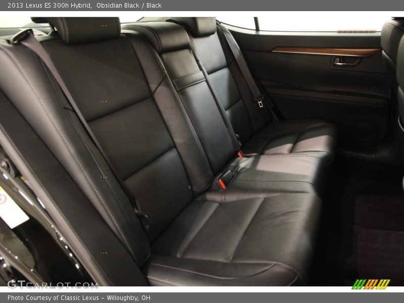 Obsidian Black / Black 2013 Lexus ES 300h Hybrid