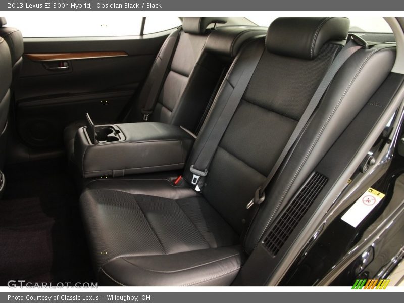 Obsidian Black / Black 2013 Lexus ES 300h Hybrid