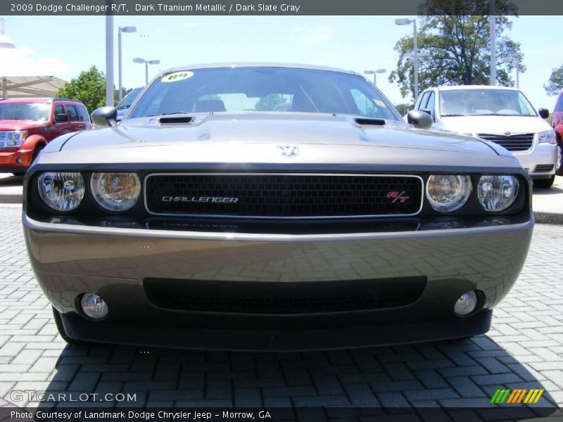 Dark Titanium Metallic / Dark Slate Gray 2009 Dodge Challenger R/T