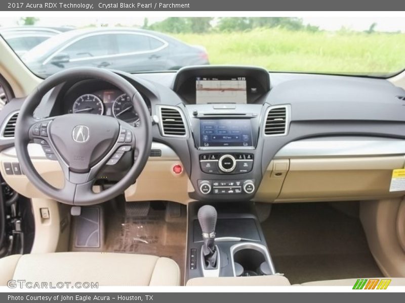 Crystal Black Pearl / Parchment 2017 Acura RDX Technology