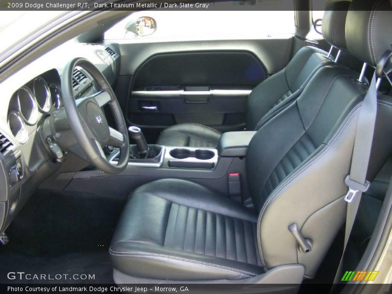 Dark Titanium Metallic / Dark Slate Gray 2009 Dodge Challenger R/T