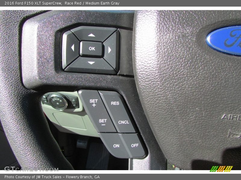 Race Red / Medium Earth Gray 2016 Ford F150 XLT SuperCrew