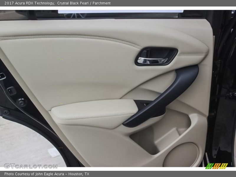 Crystal Black Pearl / Parchment 2017 Acura RDX Technology