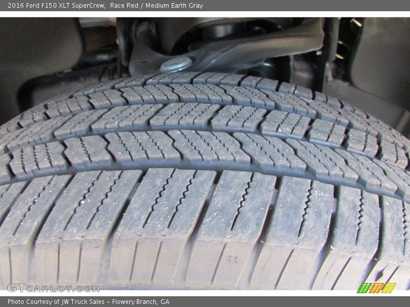 Race Red / Medium Earth Gray 2016 Ford F150 XLT SuperCrew