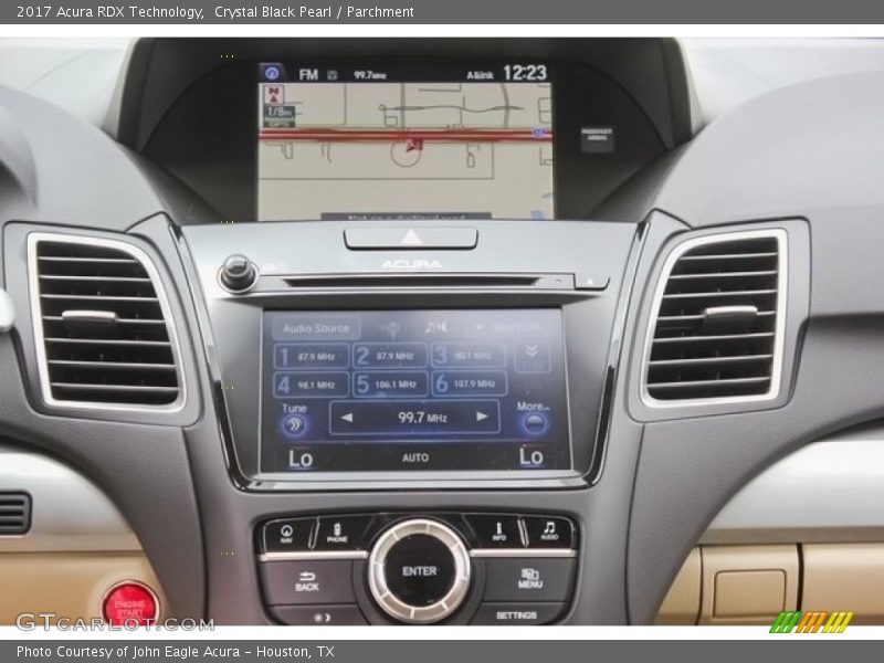 Crystal Black Pearl / Parchment 2017 Acura RDX Technology