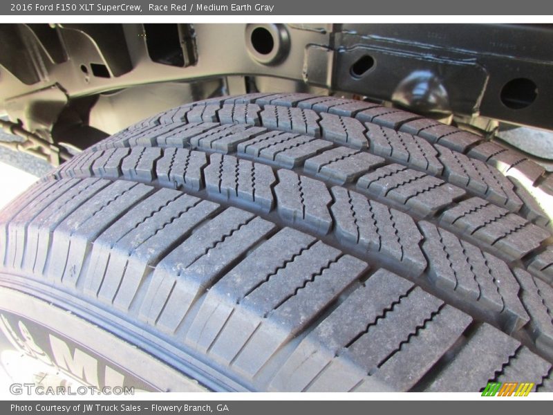 Race Red / Medium Earth Gray 2016 Ford F150 XLT SuperCrew