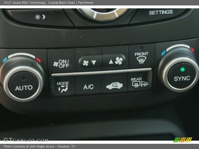 Crystal Black Pearl / Parchment 2017 Acura RDX Technology