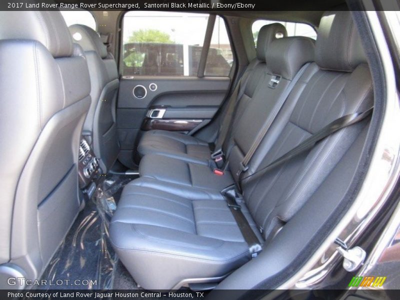 Santorini Black Metallic / Ebony/Ebony 2017 Land Rover Range Rover Supercharged