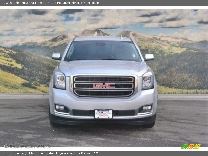 Sparkling Silver Metallic / Jet Black 2016 GMC Yukon SLT 4WD