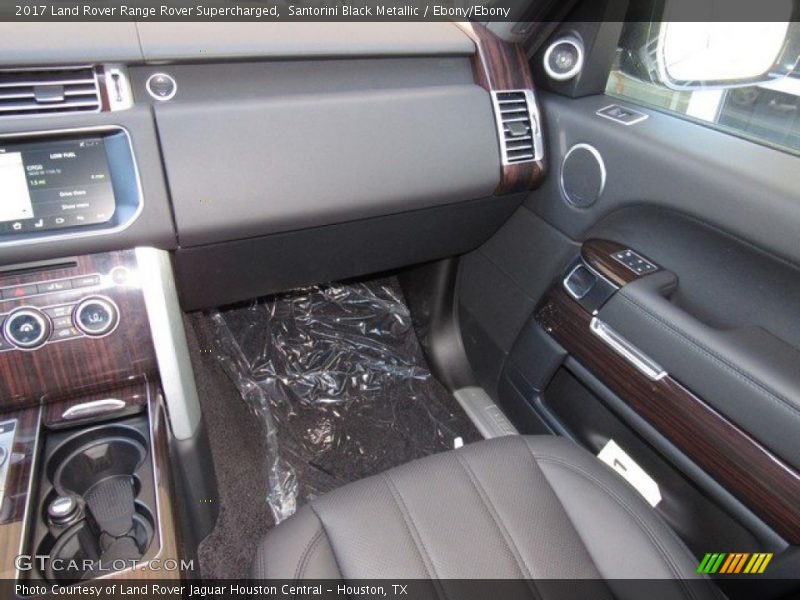 Santorini Black Metallic / Ebony/Ebony 2017 Land Rover Range Rover Supercharged