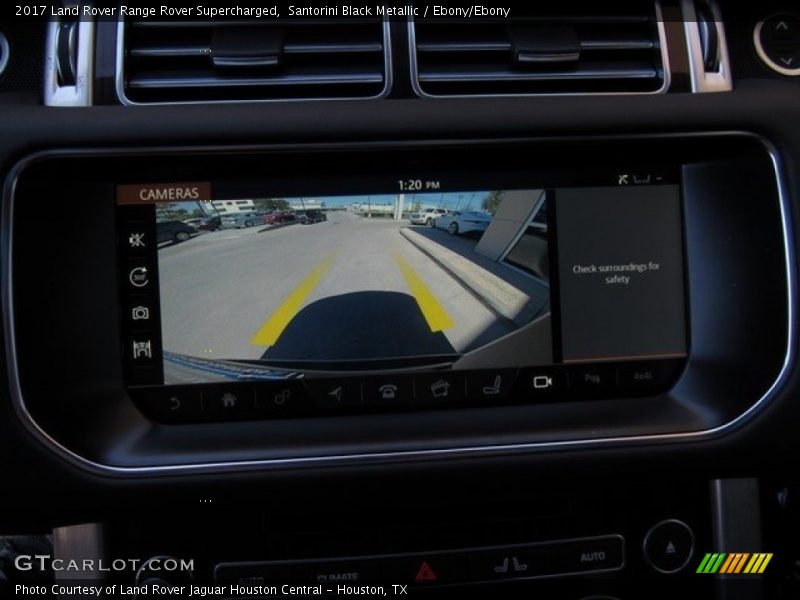 Santorini Black Metallic / Ebony/Ebony 2017 Land Rover Range Rover Supercharged