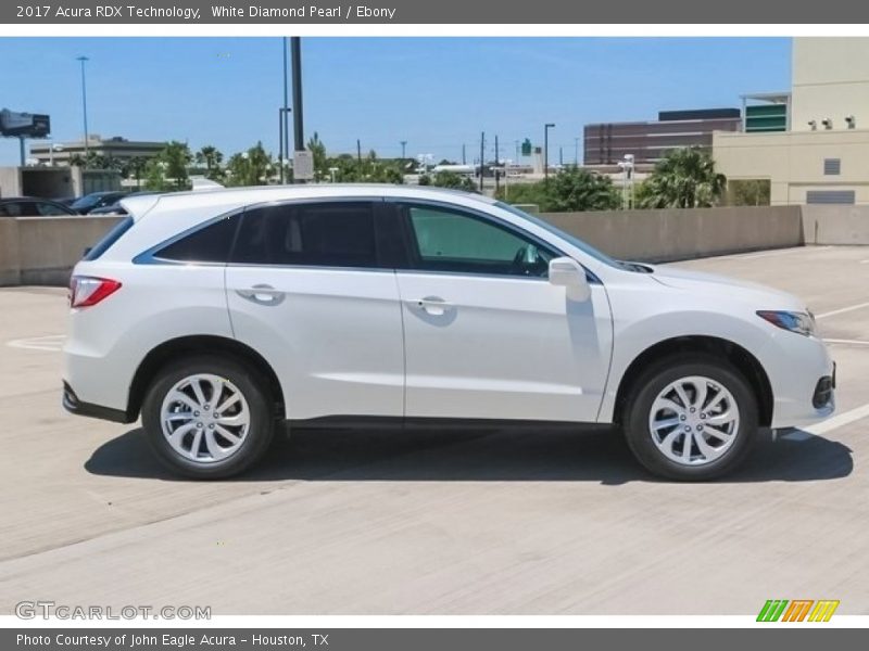 White Diamond Pearl / Ebony 2017 Acura RDX Technology
