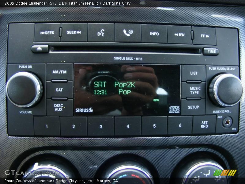 Dark Titanium Metallic / Dark Slate Gray 2009 Dodge Challenger R/T