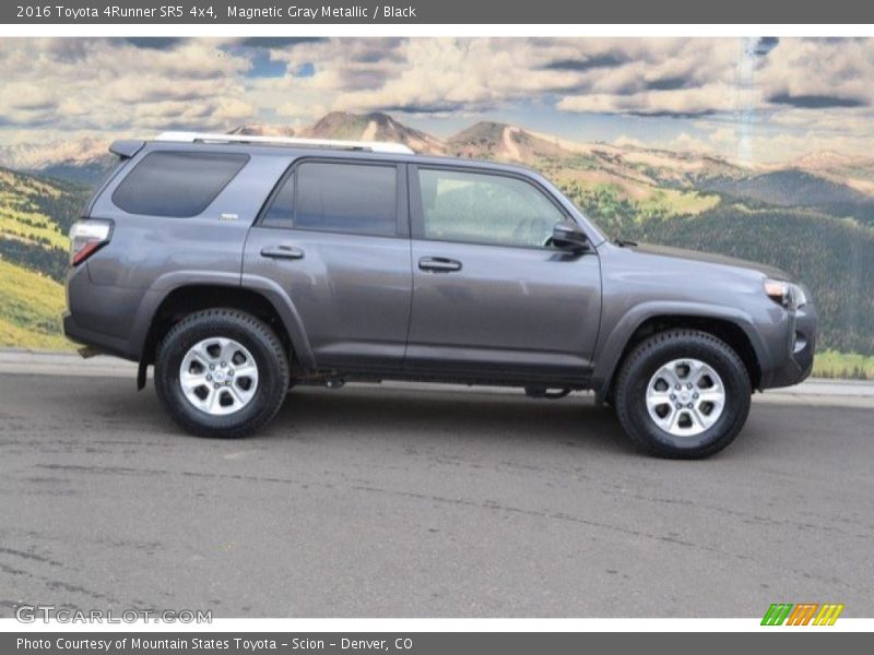 Magnetic Gray Metallic / Black 2016 Toyota 4Runner SR5 4x4