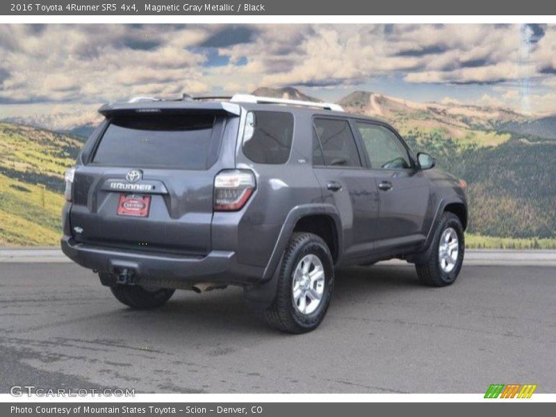 Magnetic Gray Metallic / Black 2016 Toyota 4Runner SR5 4x4