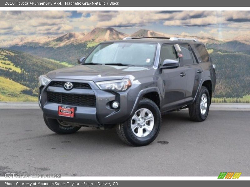 Magnetic Gray Metallic / Black 2016 Toyota 4Runner SR5 4x4
