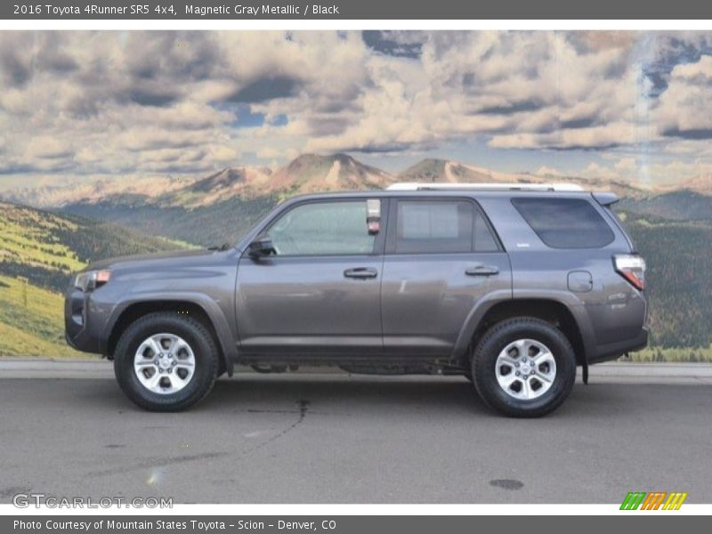 Magnetic Gray Metallic / Black 2016 Toyota 4Runner SR5 4x4