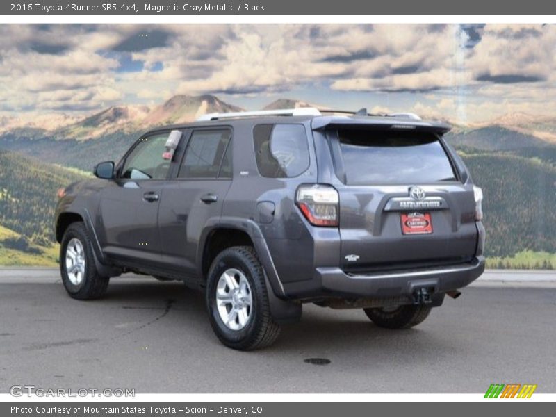 Magnetic Gray Metallic / Black 2016 Toyota 4Runner SR5 4x4