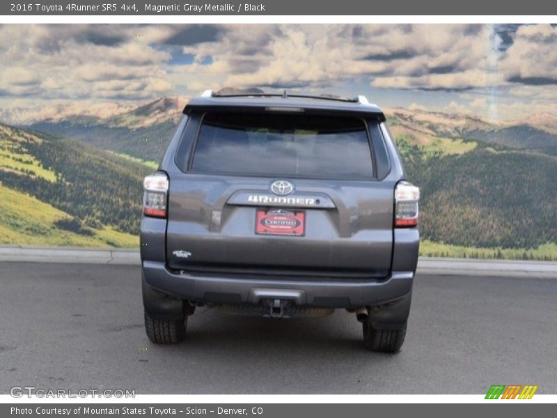 Magnetic Gray Metallic / Black 2016 Toyota 4Runner SR5 4x4