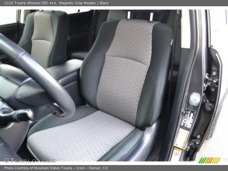 Magnetic Gray Metallic / Black 2016 Toyota 4Runner SR5 4x4