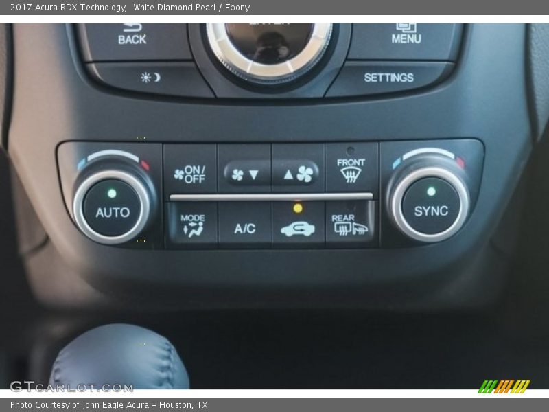 White Diamond Pearl / Ebony 2017 Acura RDX Technology