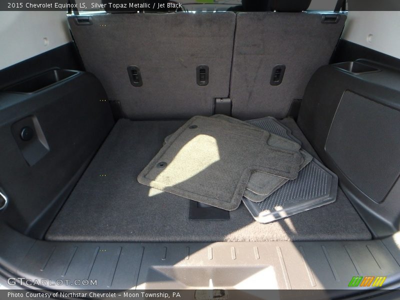 Silver Topaz Metallic / Jet Black 2015 Chevrolet Equinox LS