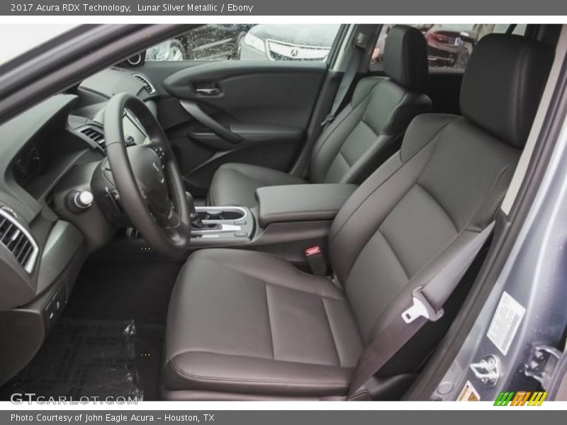 Lunar Silver Metallic / Ebony 2017 Acura RDX Technology