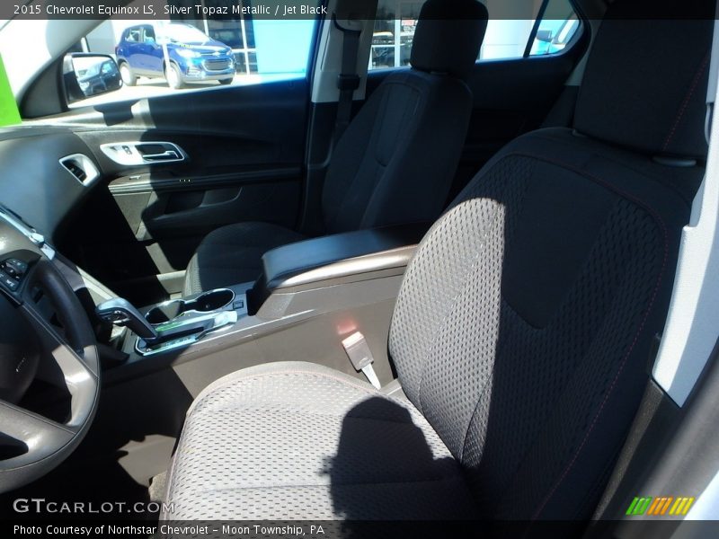 Silver Topaz Metallic / Jet Black 2015 Chevrolet Equinox LS