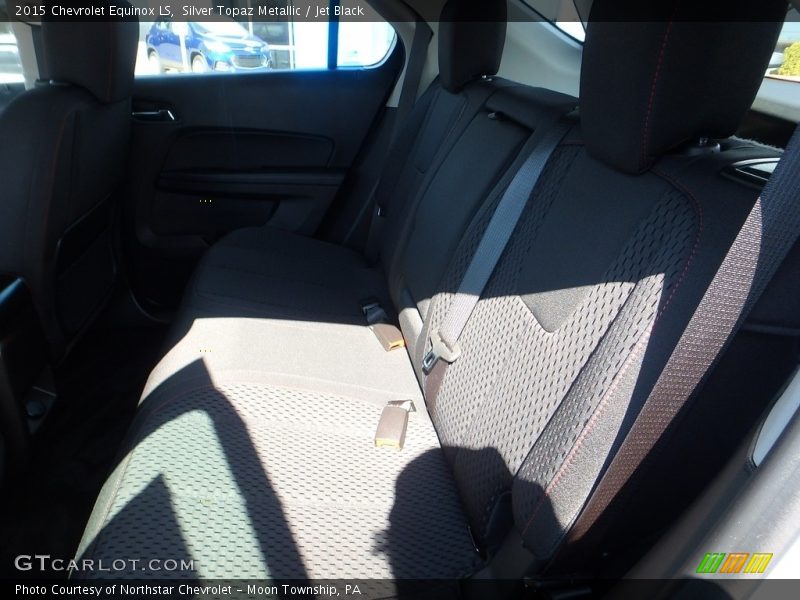 Silver Topaz Metallic / Jet Black 2015 Chevrolet Equinox LS