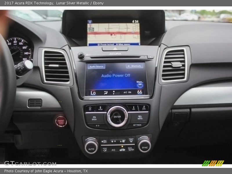 Lunar Silver Metallic / Ebony 2017 Acura RDX Technology