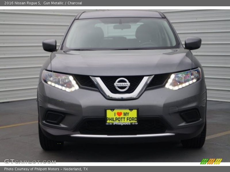 Gun Metallic / Charcoal 2016 Nissan Rogue S