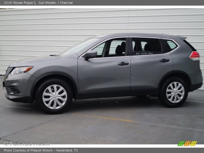Gun Metallic / Charcoal 2016 Nissan Rogue S