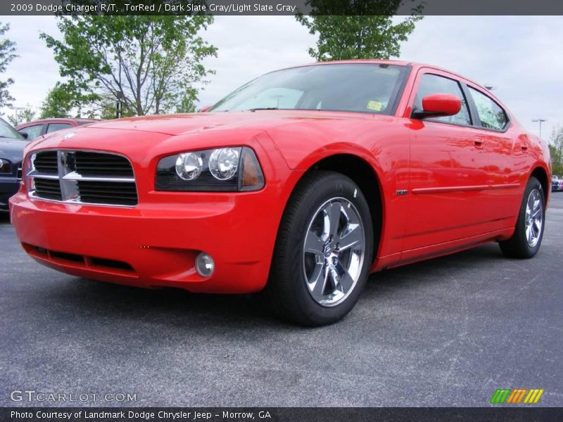 TorRed / Dark Slate Gray/Light Slate Gray 2009 Dodge Charger R/T