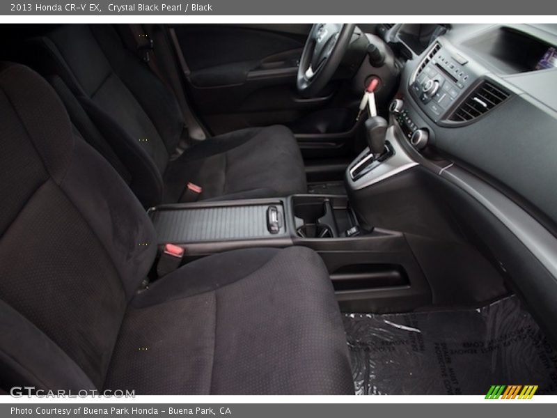 Crystal Black Pearl / Black 2013 Honda CR-V EX