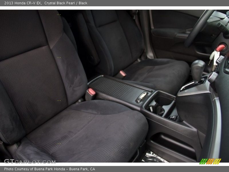 Crystal Black Pearl / Black 2013 Honda CR-V EX