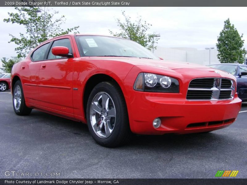 TorRed / Dark Slate Gray/Light Slate Gray 2009 Dodge Charger R/T