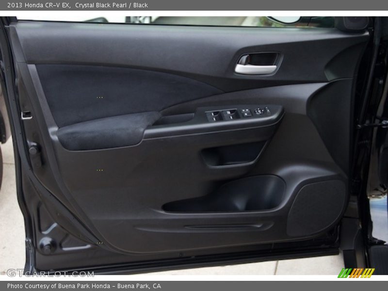Crystal Black Pearl / Black 2013 Honda CR-V EX