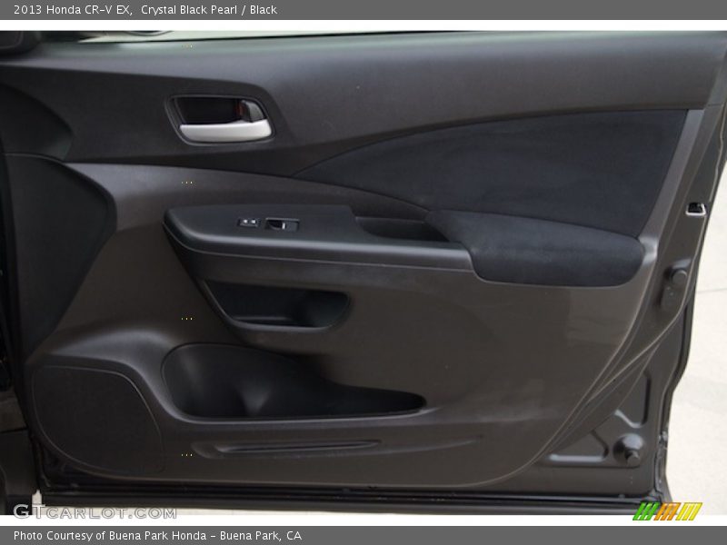 Crystal Black Pearl / Black 2013 Honda CR-V EX