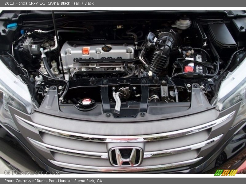 Crystal Black Pearl / Black 2013 Honda CR-V EX