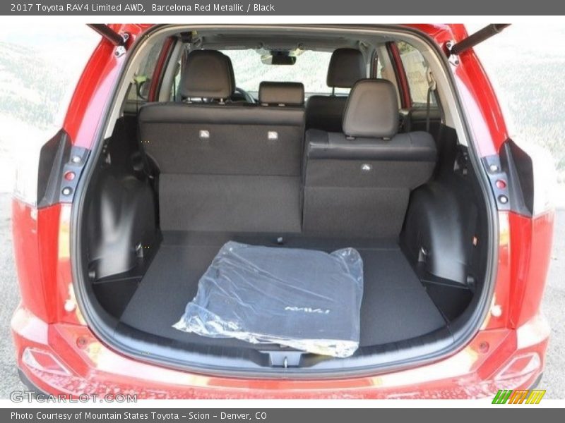 Barcelona Red Metallic / Black 2017 Toyota RAV4 Limited AWD