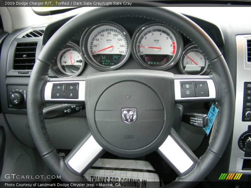 TorRed / Dark Slate Gray/Light Slate Gray 2009 Dodge Charger R/T