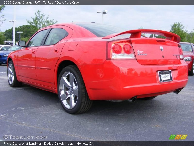 TorRed / Dark Slate Gray 2009 Dodge Charger R/T
