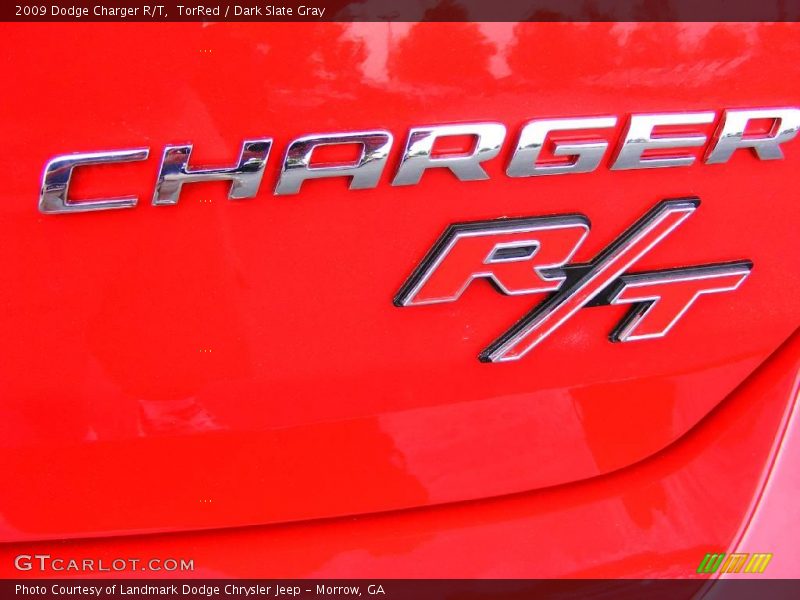 TorRed / Dark Slate Gray 2009 Dodge Charger R/T