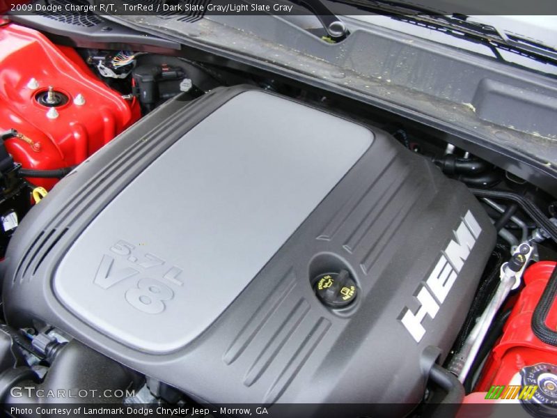 TorRed / Dark Slate Gray/Light Slate Gray 2009 Dodge Charger R/T