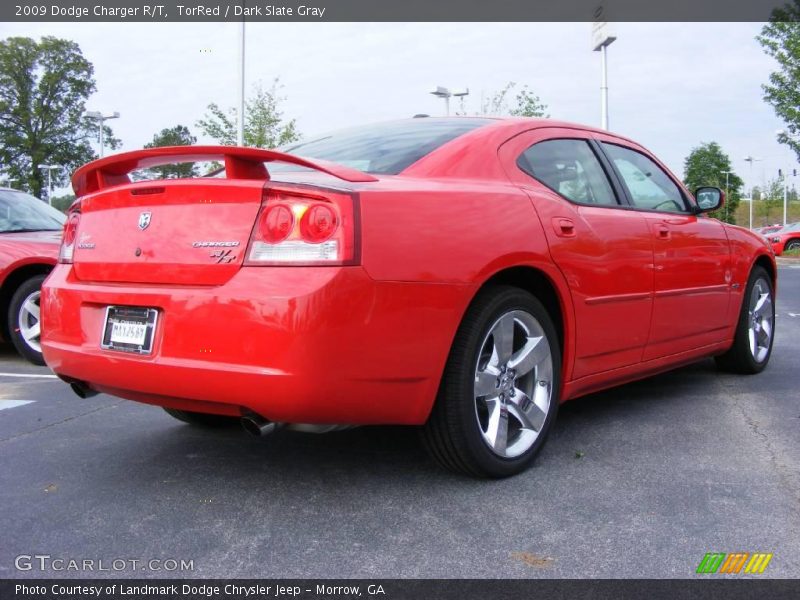 TorRed / Dark Slate Gray 2009 Dodge Charger R/T