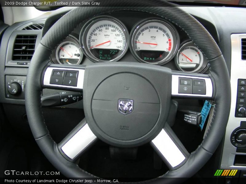 TorRed / Dark Slate Gray 2009 Dodge Charger R/T