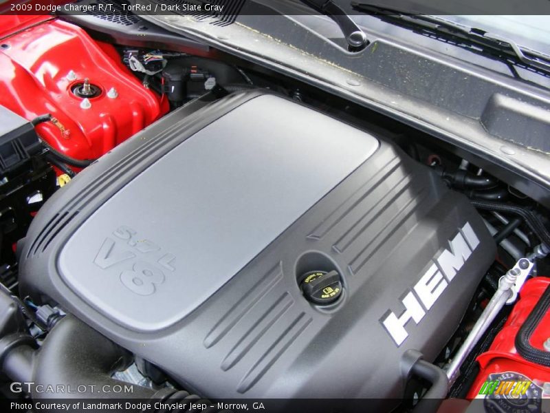 TorRed / Dark Slate Gray 2009 Dodge Charger R/T